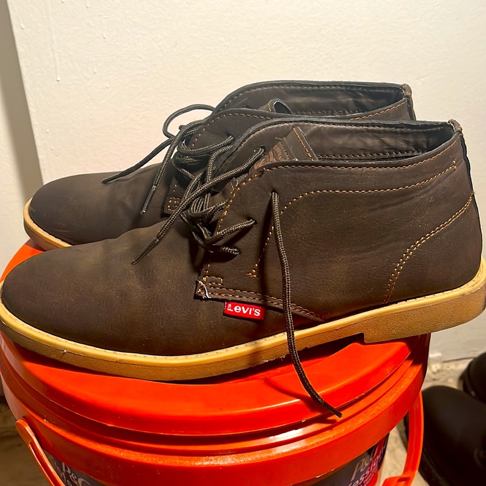 Real Leather brown shoes